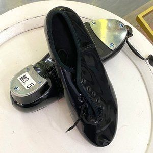 Black Patent Tap Dance Shoes
